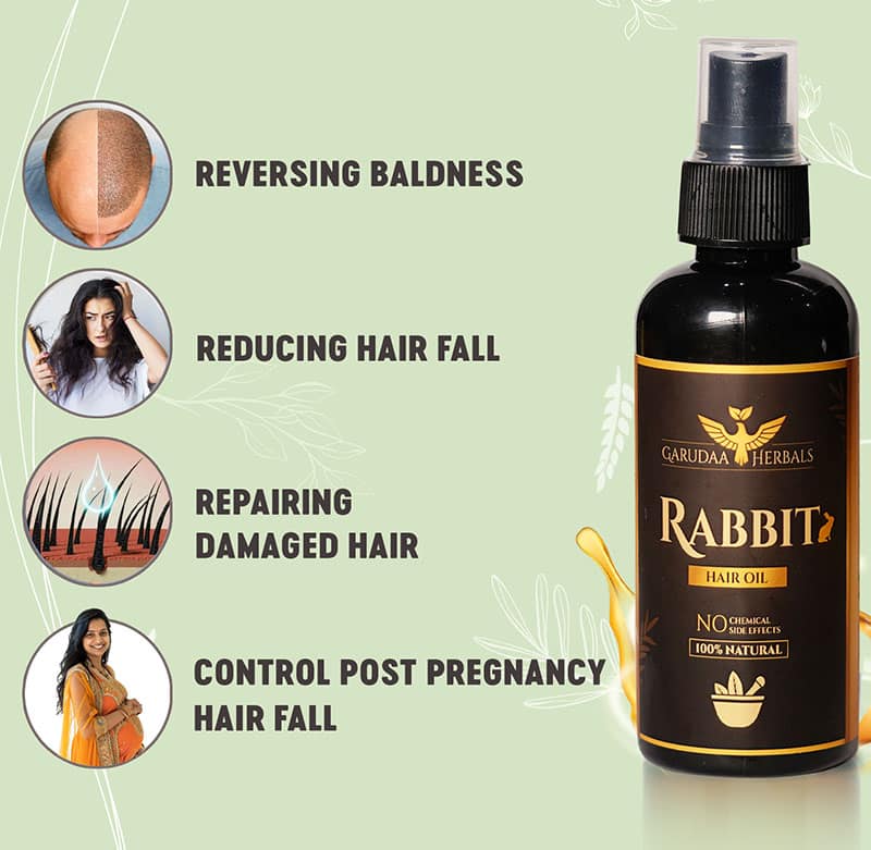 Rabbit Blood Hair Oil
