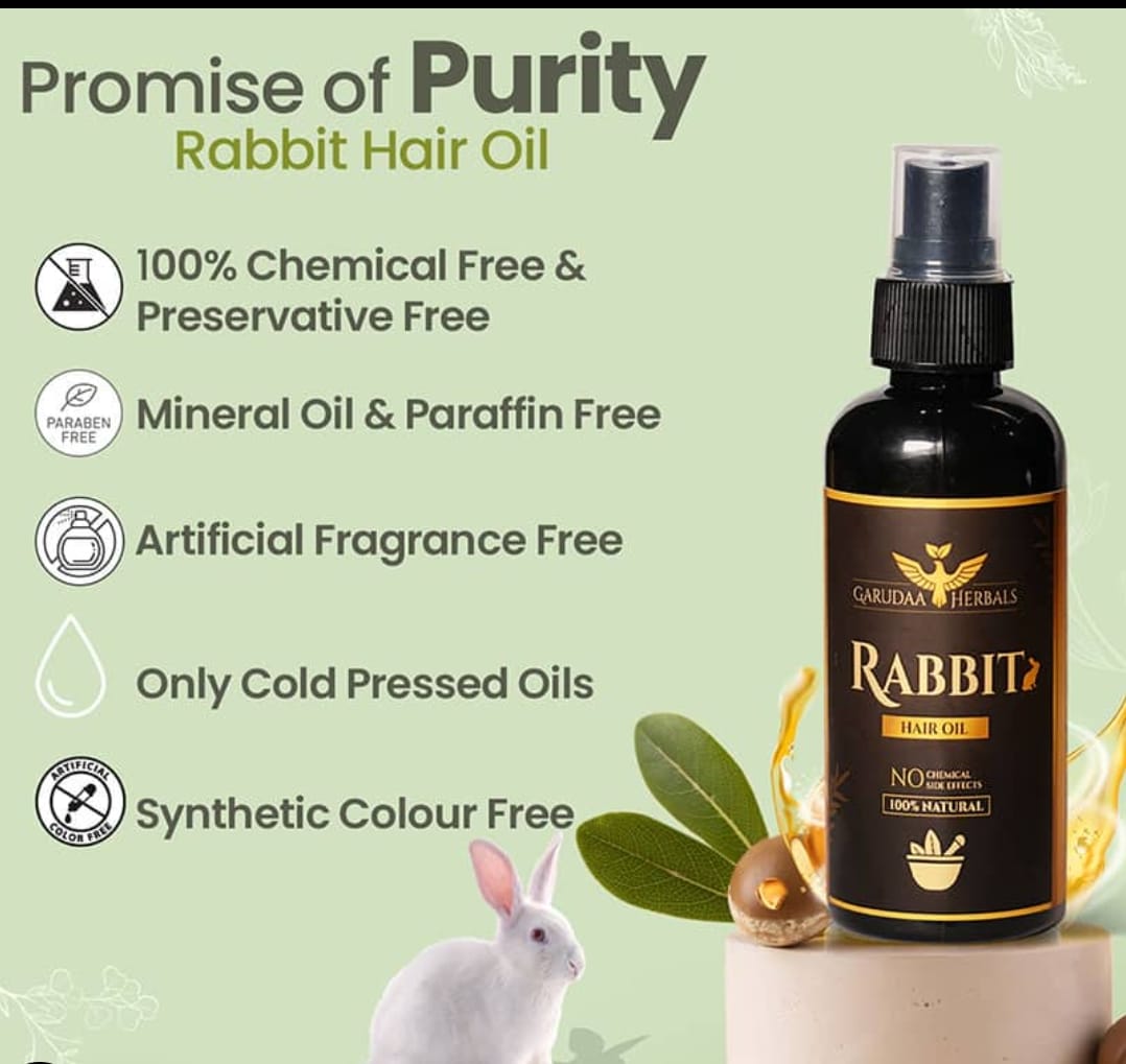 Rabbit Blood Hair Oil