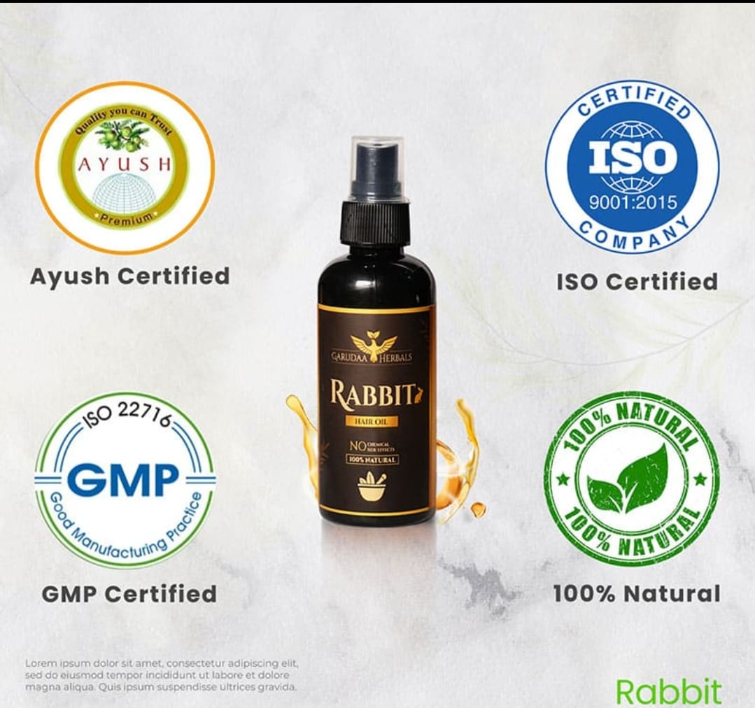 Rabbit Blood Hair Oil