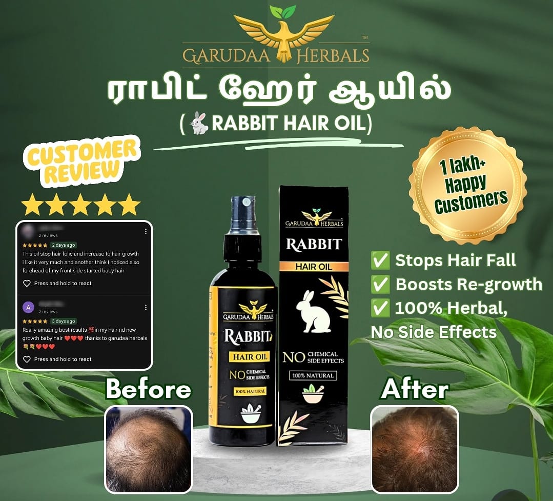 Rabbit Blood Hair Oil